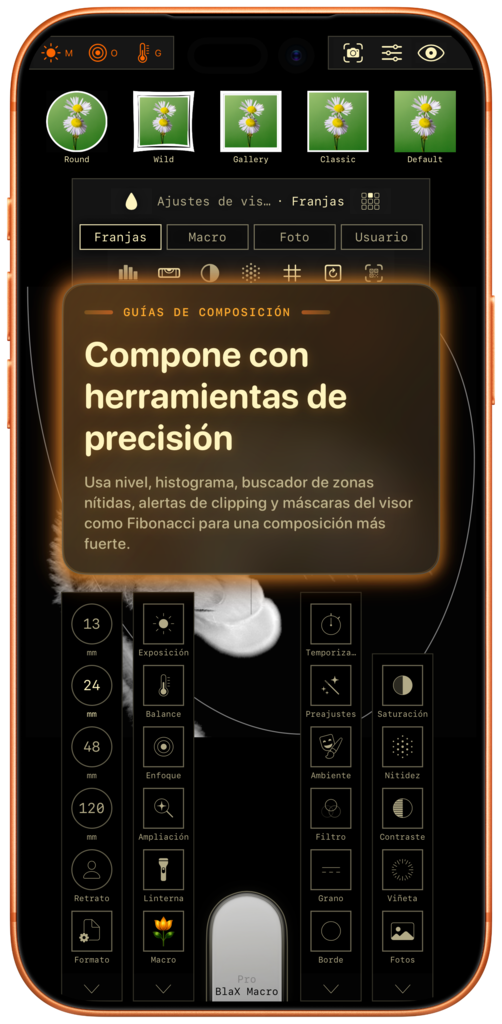 Preset sharing screenshot iPhone