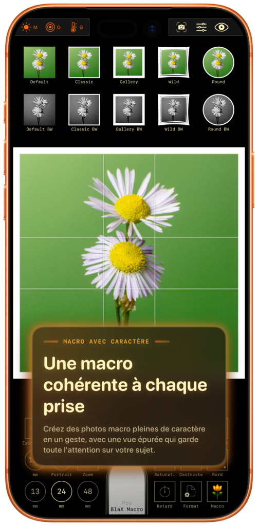 BlaX Macro hero screenshot iPhone
