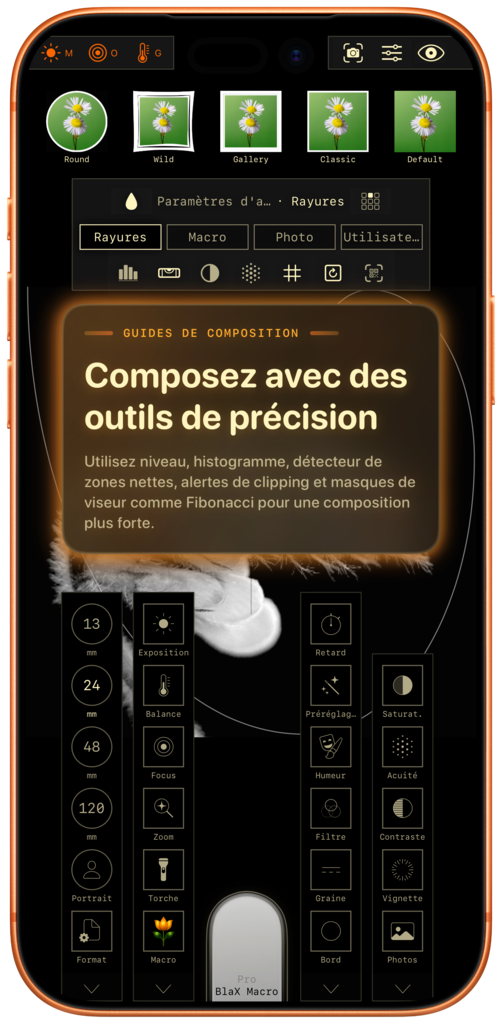 Preset sharing screenshot iPhone
