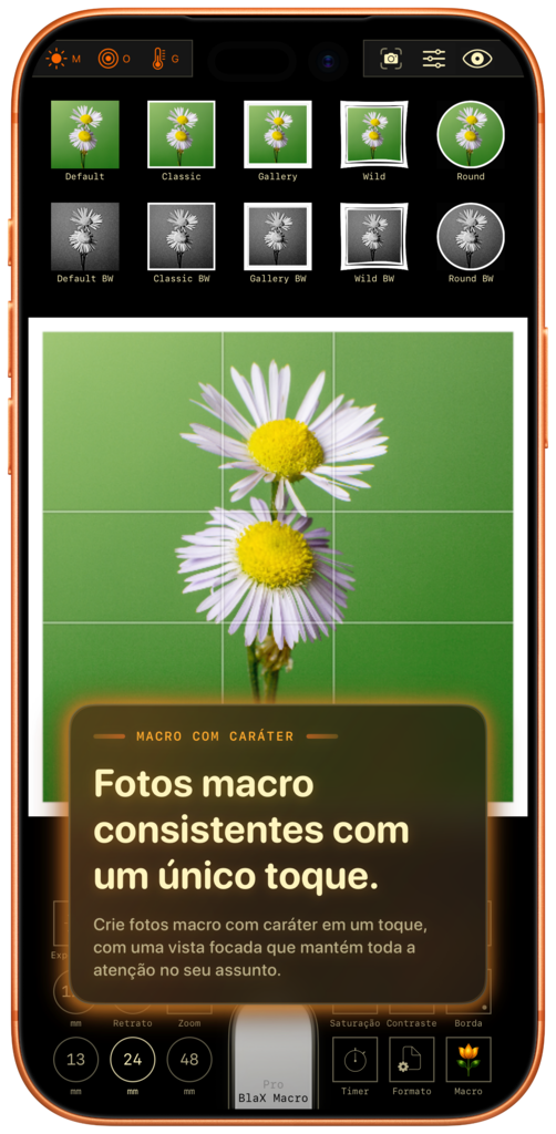 BlaX Macro hero screenshot iPhone
